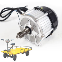 Motor gelombang persegi tanpa sikat Dc 48v60v 1000w, 1800rpm teknik pengiriman barang listrik penyapu sepeda roda tiga Motor khusus lainnya