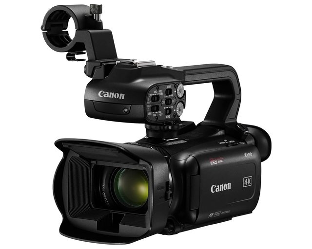 CAN-XA60 Professional Digital 4K Handheld Camera Recorder with Hand Grip