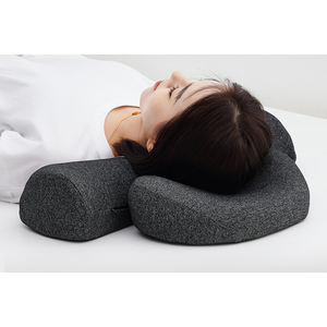MAIDISHI WJ-2071+342 Abnehmbares Memory-Schaum Wissenschaftliches <span class=keywords><strong>Massage</strong></span>-Multifunktionskissen für Nacken, Wirbelsäule und Taillenschutz 100% Baumwolle - Product Image 2