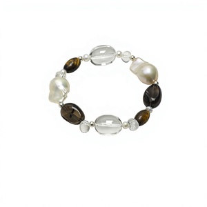 Pulsera de Peridoto Natural Estilo Bohemio - Piedra de Sanación Energética Chakra con Diseño Geométrico Religioso - Product Image 4