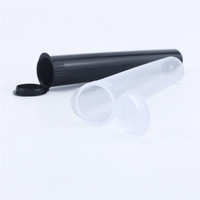 Tube de rangement classique en plastique de 115 mm avec bouchon pop, pour papier à cigarettes Kingsize, cônes pré-remplis, anti-odeur, étanche et écologique