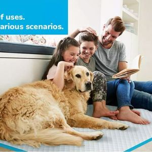 Tapis d'entraînement pour chiens écologiques en tissu de fibres de bois - Product Image 1