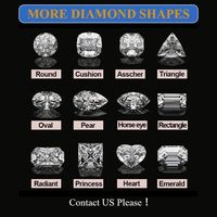 Échantillon gratuit, prix de gros, diamant DEF en vrac cultivé en laboratoire, certificat IGI, 0,7 à 11,1 mm, CVD HPHT, VVS VS, diamant créé en laboratoire