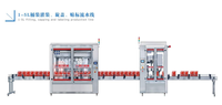 Machine de remplissage linéaire haute précision pour huile moteur, huile de lubrification et bidons