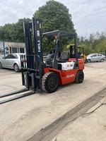 Chariot élévateur diesel d'occasion Heli CPCD35 de 3,5 tonnes, très demandé, avec une qualité fiable pour la manutention des matériaux en entrepôt