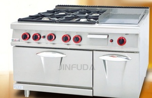 Grande Free Standing 8 fornelli <span class=keywords><strong>cucina</strong></span> <span class=keywords><strong>a</strong></span> <span class=keywords><strong>Gas</strong></span> gamma di sicurezza <span class=keywords><strong>macchina</strong></span> da <span class=keywords><strong>cucina</strong></span> con 2 forno <span class=keywords><strong>a</strong></span> <span class=keywords><strong>Gas</strong></span> commerciale - Product Image 5