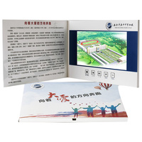 Brochure vidéo complète brochure lcd chinoise faite maison carte vidéo boîte de brochure vidéo