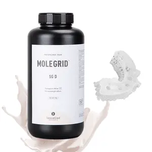 Molegrid Alta Resistência Alta Módulo Guia Placas Transparente <span class=keywords><strong>Light</strong></span>-Cura <span class=keywords><strong>Dental</strong></span> 3D Printing Liquid <span class=keywords><strong>Resin</strong></span> 1L 0.5L - Product Image 1