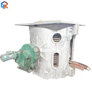 4T Intermediate Frequency Induction Steel Alloy Melting Furnace