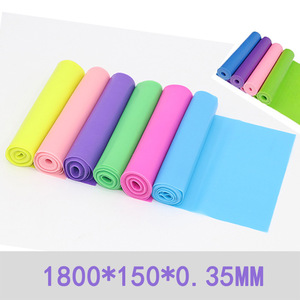 Bandes de résistance de yoga de marque propre, en matériau TPE, pour étirements, fitness, massage, mise en forme du corps et exercices. - Product Image 5