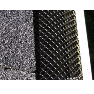 Protection de gouttière en maille plastique facile à installer, filtre anti-feuilles, grille de drainage au sol - Product Image 1