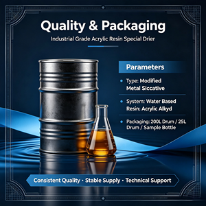 Sécurant Spécial pour Résine Acrylique à Base d'Eau, Modifié pour Métaux, <span class=keywords><strong>Siccatif</strong></span> pour Revêtements Acryliques et Alkydes à Base d'Eau - Product Image 6