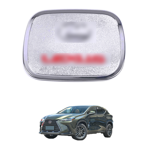 Accesorios de estilo exterior cromado ABS automotriz OEM para decoración de tapa de tanque de combustible Lexus NX <span class=keywords><strong>2022</strong></span> - Product Image 1