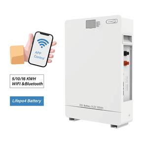 51.2V 48V 100ah 300ah 5kwh 10kwh 15kwh Solar <b>Battery</b> Storage Powerwall Wall <b>Mounted</b> Lithium Iron Phosphate <b>Battery</b> - Product Image 2