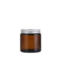 Vente en gros de bouteilles en verre ambré personnalisées de 200 ml avec bouchon à vis pour bougies et crèmes - Prix de gros et options de personnalisation