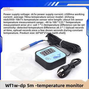 Mikro-Verbindungs-Temperatursensor Mobiltelefon WLAN-Fernbedienung mit Bildschirm Aquarium Gefrierschrank Solar-Thermostat WF1W-DP - Product Image 5