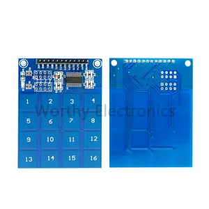 Modulo elettronico di alta qualità circuiti integrati interruttore tattile digitale capacitivo modulo sensore a 16 vie TTP229