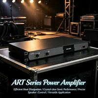 Amplificateur de puissance en rack série ART, fonctionnement continu à long terme, amplificateur professionnel pour tournées et scènes live