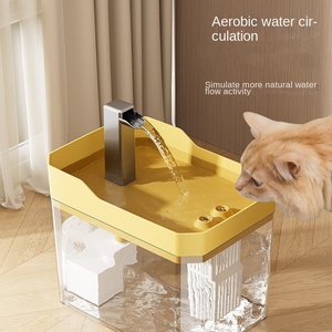 Fontanella d'Acqua Automatica per Cani e Gatti, Silenziosa, Grande Capacità, Ricaricabile, Dispenser di Acqua Circolante in Plastica - Product Image 3