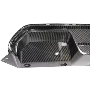 Diffuseur de pare-chocs arrière inférieur en carbone sec style CS, protection 51129500602 pour <span class=keywords><strong>BMW</strong></span> <span class=keywords><strong>F90</strong></span> <span class=keywords><strong>M5</strong></span> <span class=keywords><strong>Competition</strong></span> 2017-2023 - Product Image 3