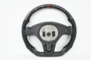 Volant directionnel en Fiber de carbone véritable, pour les courses manuelles, classe Cl, <span class=keywords><strong>CL55</strong></span>, CL65, <span class=keywords><strong>AMG</strong></span> - Product Image 4