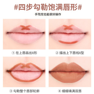 Stylo rouge à lèvres de haute qualité étanche ligne mate durable crochet stylo à lèvres maquillage rotation automatique lipliner - Product Image 2