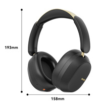 Casque audio supra-auriculaire ANC BT à longue autonomie, prix usine, vente chaude 2026