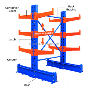 أجهزة خشبية أحادية مزدوجة الوجهين من DJ أرفف ذراع ألومنيوم رف عمل ثقيل - Product Image 2