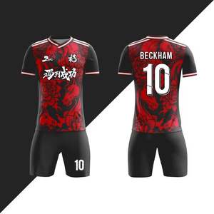 بدلة رياضية صيفية لكرة القدم 2026 الأكثر مبيعًا بأفضل جودة للجنسين 100% بوليستر سريعة الجفاف بقص آلي - Product Image 3