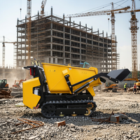 Mini-Raupenlader mit 800kg Kapazität, Kohler-Motor und Vollhydrauliksystem