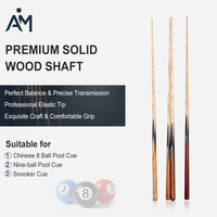 Queue de billard professionnelle en bois d'érable de haute qualité, monobloc, durable, légère, moderne, avec logo personnalisable, pour club de billard