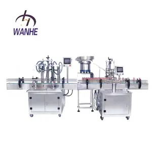 HZGY500-2/4/6/8 wanhe Automation Liquid Honey vinegar wine milk Packing Machine Producing Bottling Filling Machine