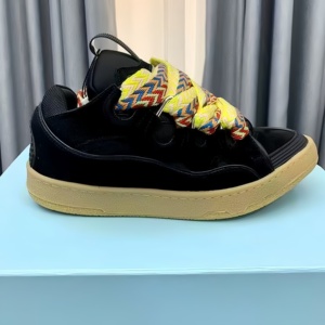 รองเท้าผ้าใบผู้ชายสไตล์เรโทรคุณภาพสูง หลายสี แบรนด์ LANV ดีไซน์พิเศษด้วยหนังพรีเมียม รองเท้าลำลองแบบผูกเชือก - Product Image 6