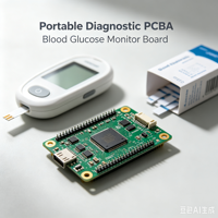 PCBA Certificado ISO13485 para Dispositivos Médicos, Ensamblaje de Placas de Circuito de ECG de Precisión para el Cuidado de la Salud, Alta Confiabilidad, Fábrica SMT para Cuartos Limpios