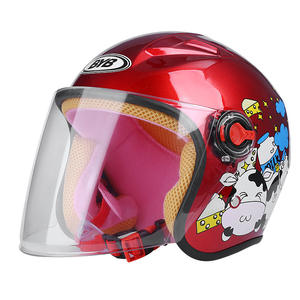 <span class=keywords><strong>Caschi</strong></span> Moto 3/4 Retrò Open Face <span class=keywords><strong>per</strong></span> <span class=keywords><strong>Vespa</strong></span> e Scooter con Visiera Trasparente <span class=keywords><strong>per</strong></span> Uomo e Donna Approvati CCC - Product Image 2