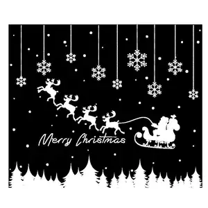 2023 New In Stock Christmas Stickers On the Window