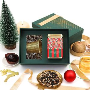 Customized Blue <strong>Tin</strong> Container Big Tea Jar <strong>Tin</strong> Large <strong>Rose</strong> Gold <strong>Chocolate</strong> Metal square <strong>Tin</strong> Box for Spice Tea Coffee - Product Image 5