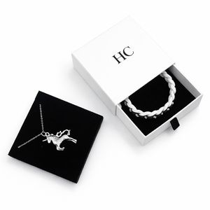 Classic <b>Jewelry</b> Set Box Rigid Drawer <b>Jewelry</b> Display Box Custom <b>Jewelry</b> Set Insert Printing Custom Logo Finishing OEM Accepted - Product Image 4