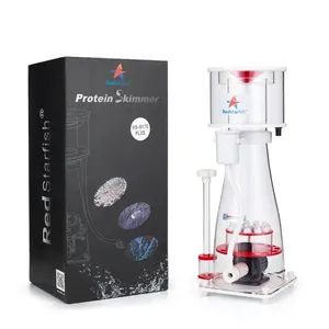 Estrela do mar vermelha RSN130 N170 N230 Plus Aquarium Protein Skimmer com roda agulha