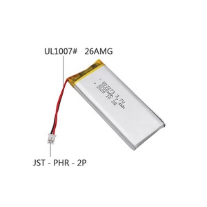 High Quality <strong>Rechargeable</strong> Lithium Polymer Batteries <strong>Cell</strong> 3.7v <strong>600mah</strong> 2000mah Lipo Battery 803273 for Air Purifier/Bluetooth - Product Image 3