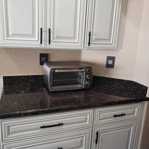 Nhà Máy Giá Rẻ Giá Tan Nâu Granite Hợp Chất Đá Cẩm Thạch Kích Thước Lớn Đá Tự Nhiên Gạch Cho Ngoài Trời Và Nhà Bếp Ứng Dụng - Product Image 6