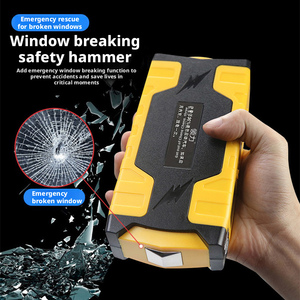 Power Bank di Emergenza 6000mAh, Kit Attrezzi 3-in-1 con Cavo Dati, <span class=keywords><strong>Accendisigari</strong></span>, Adattatore Wireless USA, Luci LED, <span class=keywords><strong>Avviatore</strong></span> d'Emergenza per <span class=keywords><strong>Auto</strong></span>, Giallo - Product Image 5