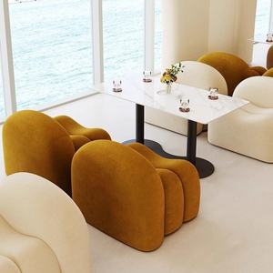 Modern Commercial <b>Sofa</b> Set - Hotel Negotiation Seating & Restaurant Combination - Product Image 5