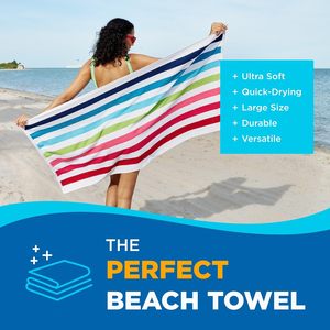 Asciugamani da Spiaggia Personalizzati all'Ingrosso, ad Asciugatura Rapida, con Stampa Personalizzata, da Nuoto, Anti-Sabbia in <span class=keywords><strong>Microfibra</strong></span> - Product Image 4