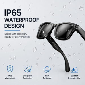 Nouvelles Lunettes Intelligentes 2026 W610 avec Caméra 8MP, WiFi, Écran Tactile Coulissant, Double Micro Anti-<span class=keywords><strong>Bruit</strong></span> et Traduction IA pour Sports <span class=keywords><strong>de</strong></span> Plein Air - Product Image 5