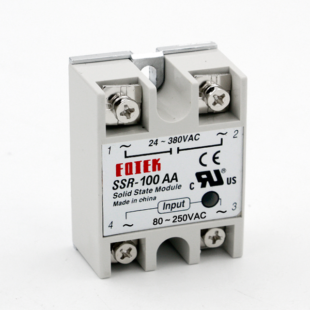 Ac Control SSR 100AA Relay Din Rail Type,SSR-100AA Solid State Relay SSR100AA