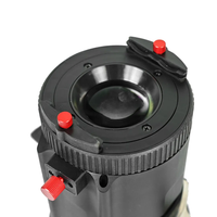 Snoots coniques condenseur optique focalisé Snoot faisceau lumineux cylindre Bowen Mount Checkpoint pour projecteur Led