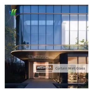 Panneaux muraux en verre acoustiques insonorisés pour murs rideaux Façade de bâtiment Toit en verre et bâtiment commercial - Product Image 5