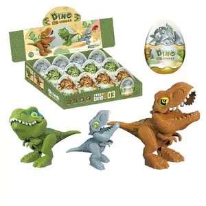 Kinder beißen Finger zusammen gebaut Dinosaurier Spielzeug oszillierende Gelenke Dinosaurier Spielzeug Kunststoff niedlichen Modell Dinosaurier Ei Spielzeug - Product Image 1