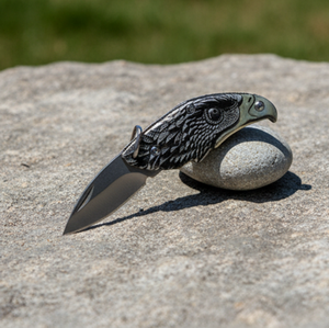Couteau Eagle, lame D2, couteau de poche, acier inoxydable, manche sculpté, nouvelle collection, couteau de camping en plein air, personnalisé - Product Image 5